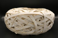 Blumenschale Holz weiß