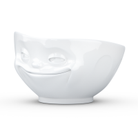 58 Fiftyeight - Schale 500 ml - grinsend - weiß