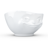 58 Fiftyeight - Schale 500 ml - grinsend - weiß