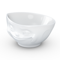 58 Fiftyeight - Schale 500 ml - grinsend - weiß
