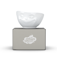 58 Fiftyeight - Schale 500 ml - grinsend - weiß