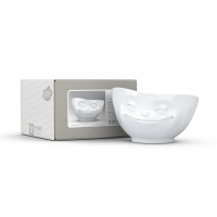 58 Fiftyeight - Schale 500 ml - grinsend - weiß