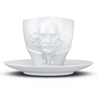 58 Fiftyeight - Talenttasse Shakespeare - weiß