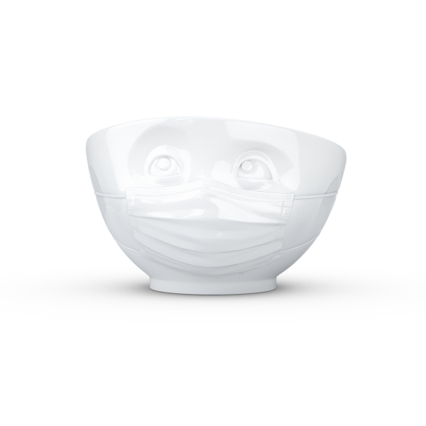 58 Fiftyeight - Schale 500 ml - zuversichtlich - weiß