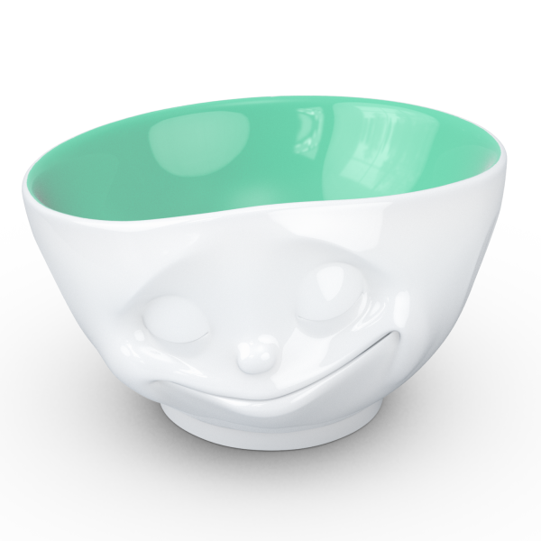 58 Fiftyeight - Schale 500 ml - glücklich - innen jade