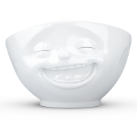 58 Fiftyeight - Schale 500 ml - lachend - weiß