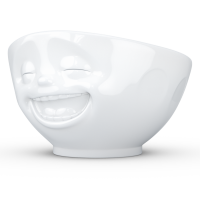 58 Fiftyeight - Schale 500 ml - lachend - weiß