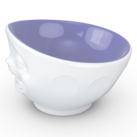 58 Fiftyeight - Schale 500 ml - lachend - innen lavendel