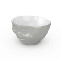 58 Fiftyeight - Schale 500 ml - zwinkernd - außen grau