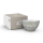 58 Fiftyeight - Schale 500 ml - zwinkernd - außen grau