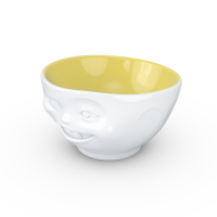 58 Fiftyeight - Schale 500 ml - zwinkernd - innen gelb