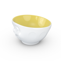 58 Fiftyeight - Schale 500 ml - zwinkernd - innen gelb