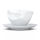 58 Fiftyeight - Kaffeetasse 200 ml - grinsend - weiß