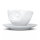 58 Fiftyeight - Kaffeetasse 200 ml - küssend - weiß