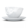 58 Fiftyeight - Kaffeetasse 200 ml - glücklich - weiß