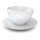 58 Fiftyeight - Kaffeetasse 200 ml - glücklich - weiß