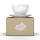 58 Fiftyeight - Kaffeetasse 200 ml - glücklich - weiß