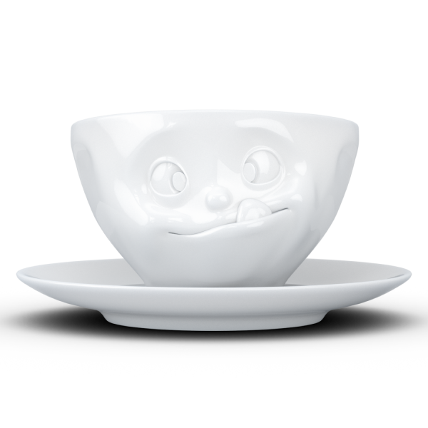 58 Fiftyeight - Kaffeetasse 200 ml - lecker - weiß