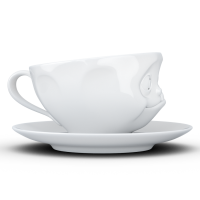 58 Fiftyeight - Kaffeetasse 200 ml - lecker - weiß