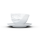 58 Fiftyeight - Kaffeetasse 200 ml - lachend - weiß