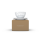 58 Fiftyeight - Kaffeetasse 200 ml - lachend - weiß