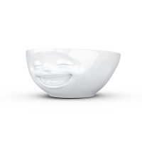 58 Fiftyeight - Schale 350 ml - lachend - weiß
