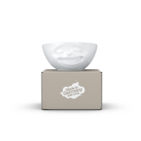 58 Fiftyeight - Schale 350 ml - lachend - weiß