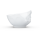 58 Fifteight - Schale 1000 ml - glücklich - weiß