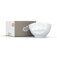 58 Fiftyeight - Schale 1000 ml - lachend - weiß