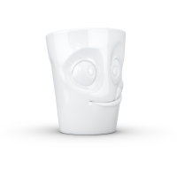 58 Fiftyeight - Henkelbecher 350 ml - lecker - weiß