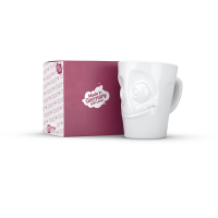 58 Fiftyeight - Henkelbecher 350 ml - lecker - weiß
