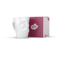 58 Fiftyeight - Henkelbecher 350 ml - lecker - weiß