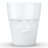 58 Fiftyeight - Henkelbecher 350 ml - grummelig - weiß