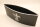 Vase oval silber/ schwarz