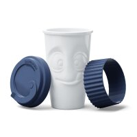 58 Fiftyeight - To Go Becher 400 ml - lecker - navy