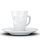 58 Fiftyeight - Espressobecher mit Henkel 80 ml - verschmitzt - weiß