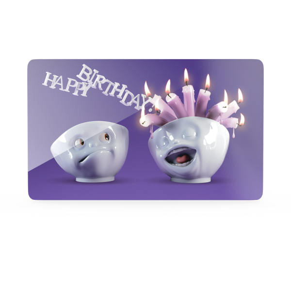 58 Fiftyeight - Frühstücksbrettchen - Happy Birthday