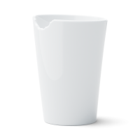 58 Fiftyeight - Becher 400 ml - mit Biss - weiß