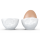 58 Fiftyeight - Eierbecher Set - och bitte & lecker - weiß
