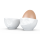 58 Fiftyeight - Eierbecher Set - och bitte & lecker - weiß