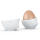 58 Fiftyeight - Eierbecher Set - och bitte & lecker - weiß