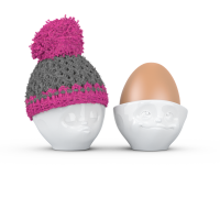 58 Fiftyeight - Eierbechermützchen - grau/ magenta