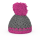 58 Fiftyeight - Eierbechermützchen - grau/ magenta