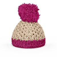 58 Fiftyeight - Eierbechermützchen - elfenbein/ fuchsia