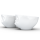 58 Fiftyeight - mittleres Schälchen 2er Set 200 ml - lecker & verpennt - weiß