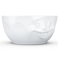 58 Fiftyeight - Schüssel 2600 ml - durchgeknallt - weiß