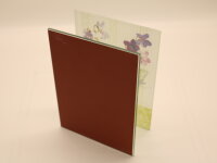 Teelichthalter aus Glas "Orchidee"