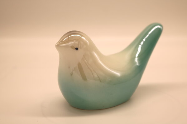 Deko-Vogel blau