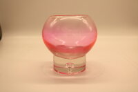 Teelichthalter rund pink