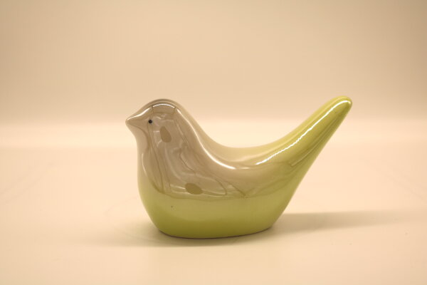 Deko-Vogel grün